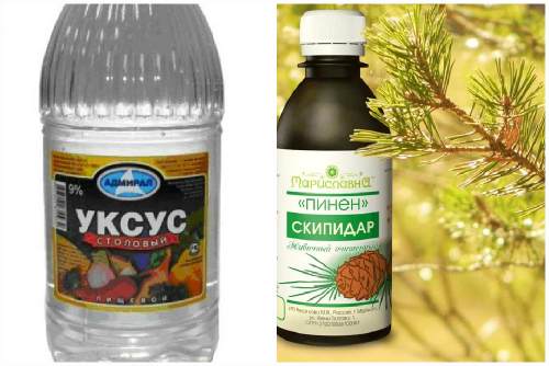 Уксус и скипидар Уксус и скипидар