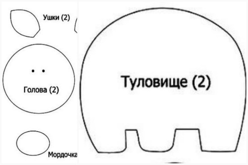 "выкройка" поросенка "выкройка" поросенка