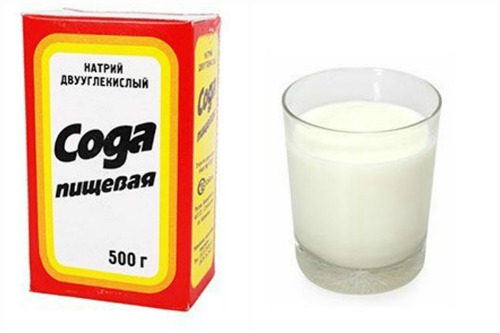 Сода и молоко Сода и молоко